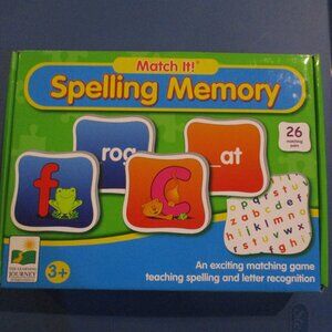 The Learning Journey Match It! - Spelling Memory - Ages 3+